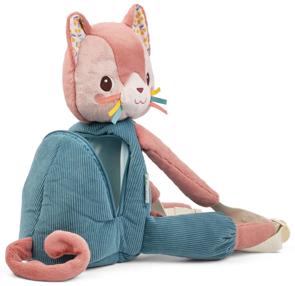 Lilliputiens - mäkký batôžtek - mačička Jeanne