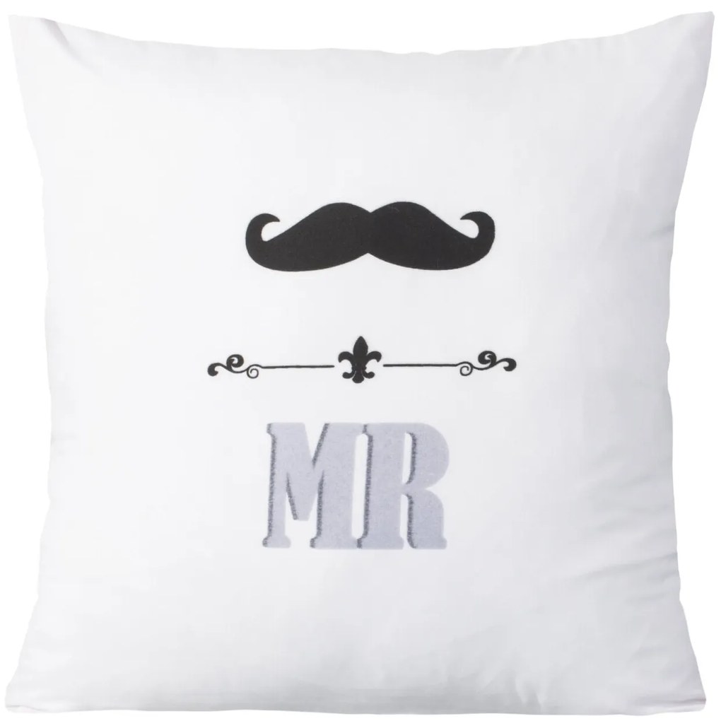 DEKORAČNÁ OBLIEČKA NA VANKÚŠ NEVAN 40X40 CM VZOROVANÁ