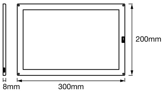 Ledvance - LED Stmievateľné podlinkové svietidlo so senzorom CABINET LED/8W/230V