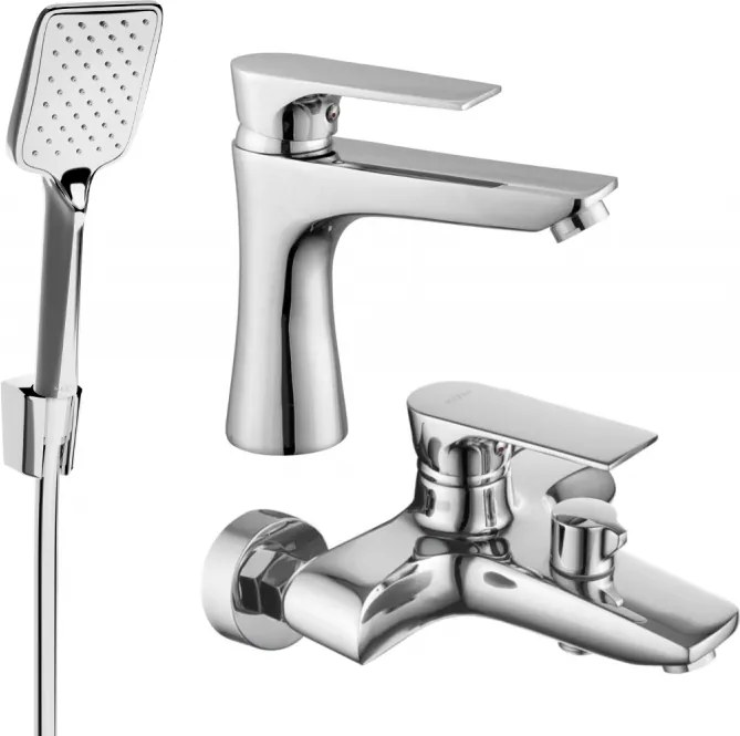 Mexen Axel R62 vaňová súprava, chrómová - 73803R62-00