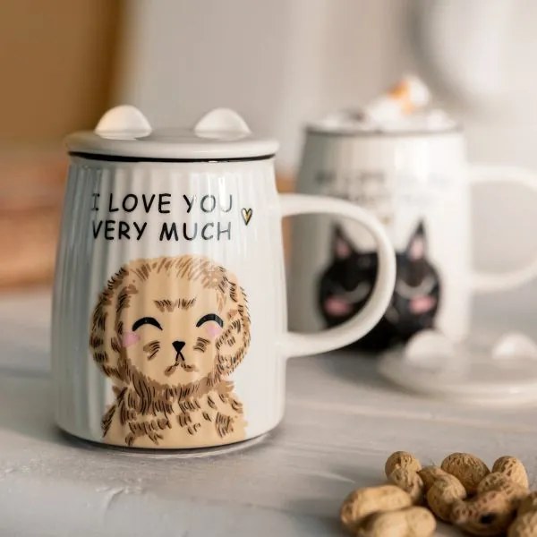 Hrnček MILU so psíkom 859866 450 ml