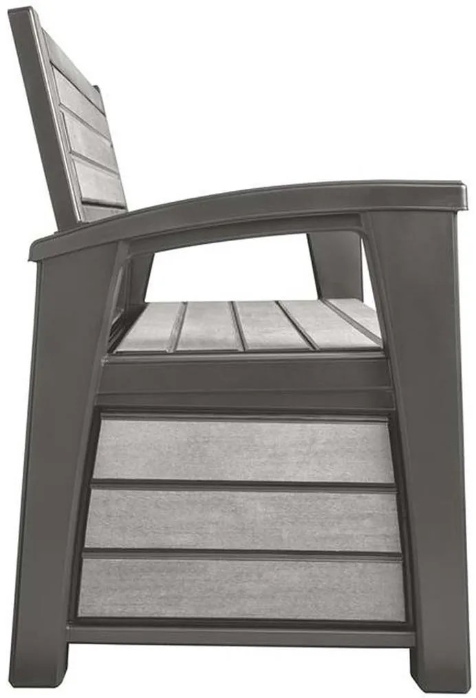 KETER HUDSON STORAGE BENCH 227L Úložná lavice 132,7 x 61,2 x 89 cm, hnedá 17204490