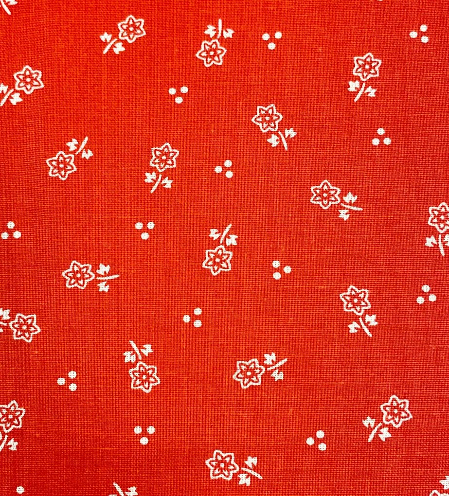 Obliečky bavlnené Marta červená 140x200cm+90x70cm TiaHome