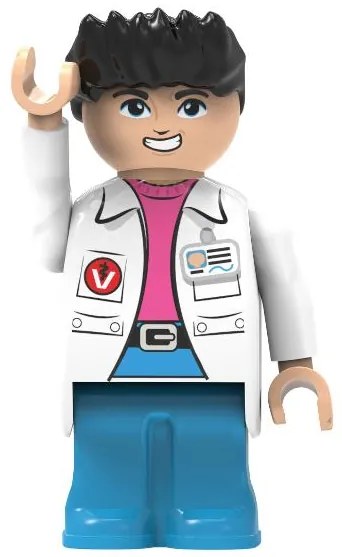 lupilu® Stavebnica Clippy L (veterinárna klinika) (100395513)