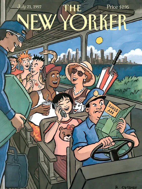 Ilustrácia The NY Magazine Cover 55