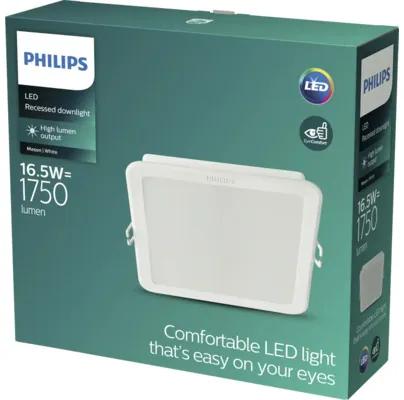 LED vstavané svietidlo Philips 8718696173695 Meson 16,5W 1750lm 4000K biele