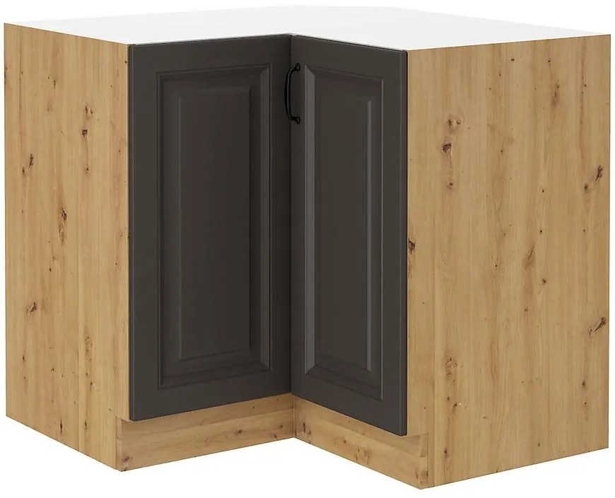 Skrinka Do Kuchyne Stilo Grafit/Artisan 90x90 Nd 2f Bb