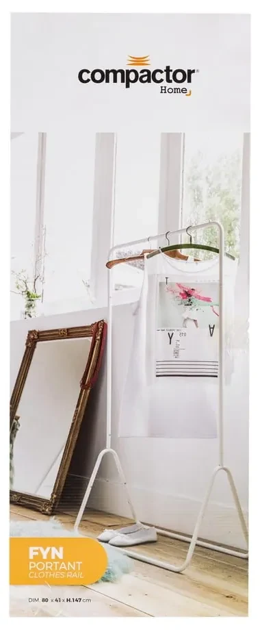 Stojan na oblečenie Compactor Portant Blanc