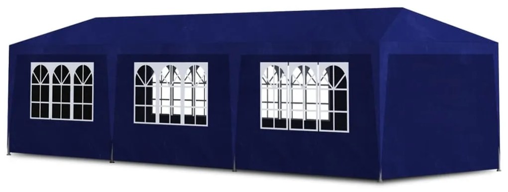 vidaXL Párty stan 3x9 m, modrý