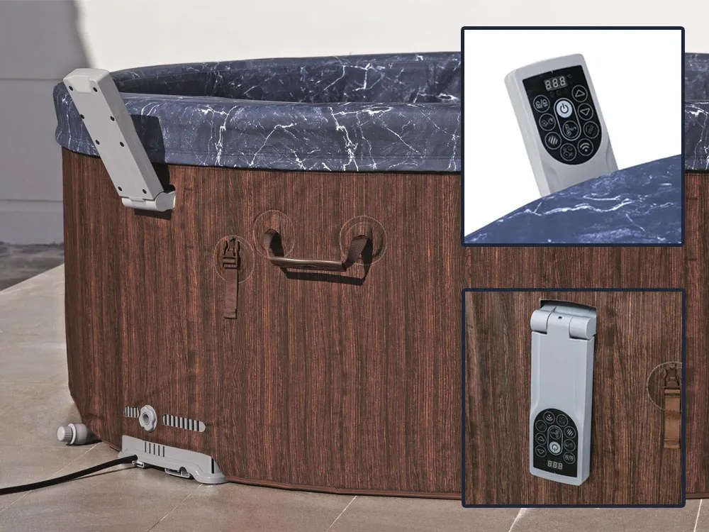 Vírivka Lay-Z-Spa Toronto hydromassage  pre 5-7  WiFi Bestway 6001W