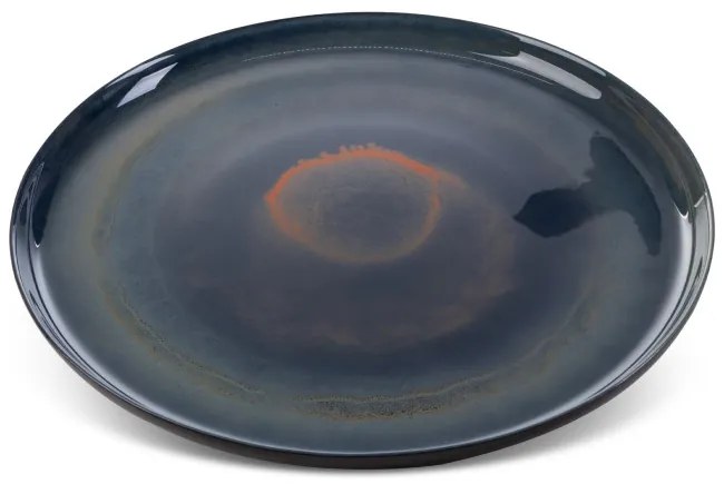 Dekoračný tanier EVA 03 tmavomodrý