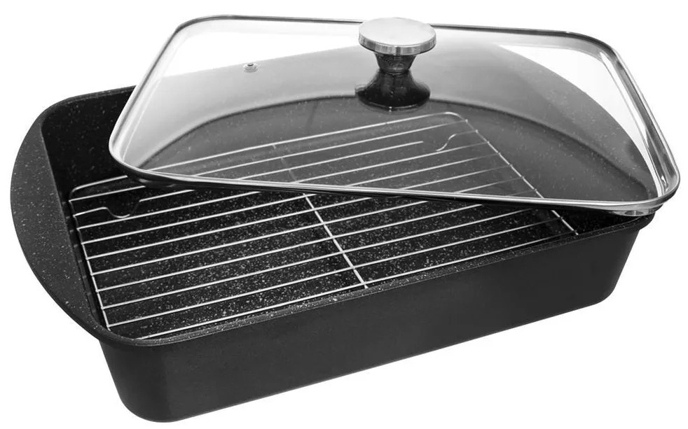 Rošt grilovací chrom 32x23 cm