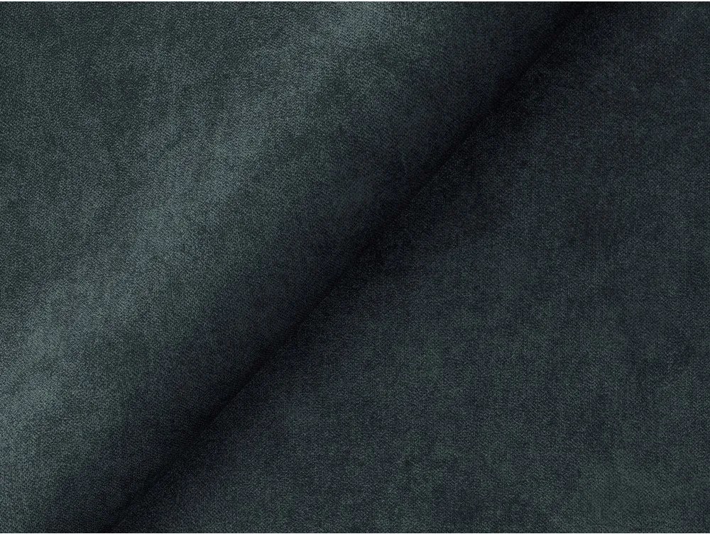 Modrá zamatová rohová pohovka (ľavý roh/s leňoškou) Aloha – Makamii