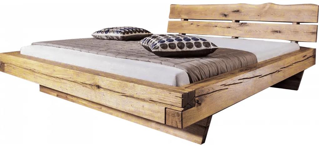 Smreková manželská posteľ Elisa Rozmer: 160x200cm