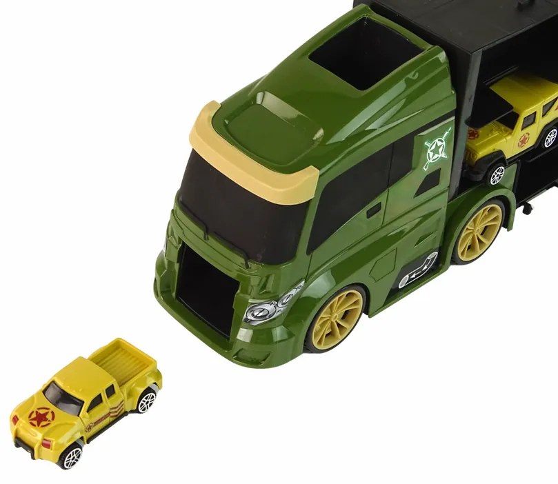 LEAN TOYS Ťahač pre autá - zelená