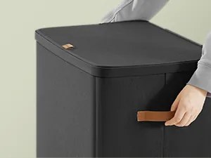 Koš na prádlo Vilém 170 L černý