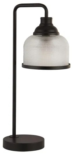 Searchlight EU1351-1BK - Stolná lampa BISTRO 1xE27/40W/230V čierna