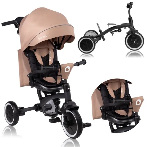 Lionelo - Detská trojkolka TRIS PLUS Piesočná