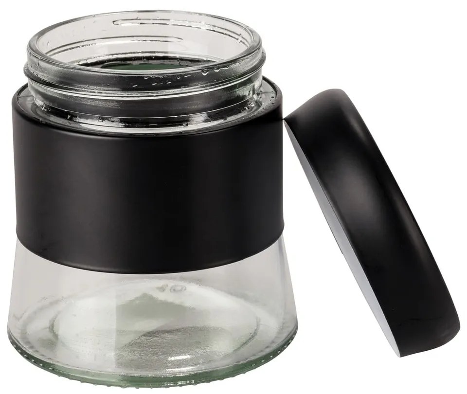 Sklenená dóza na potraviny Black Outdoor Kitchen Boga – Wenko