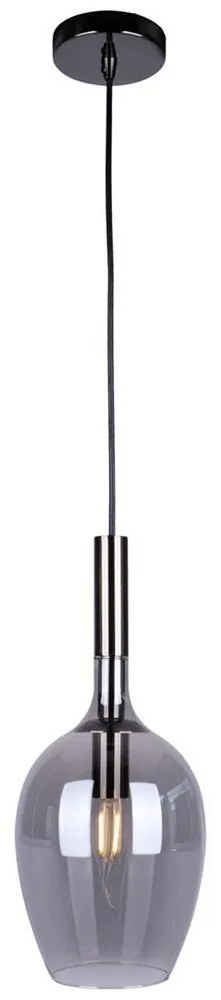 Luster na lanku TANGO 1xE14/40W/230V čierna