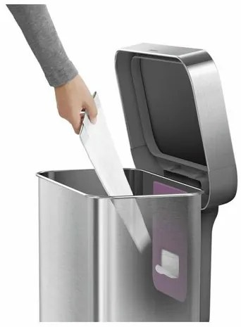 Simplehuman CW2024 45 l kefovaná nerezová, 45 l
