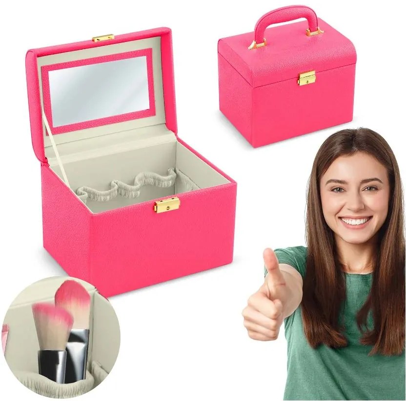 Kozmetický kufrík Pinky