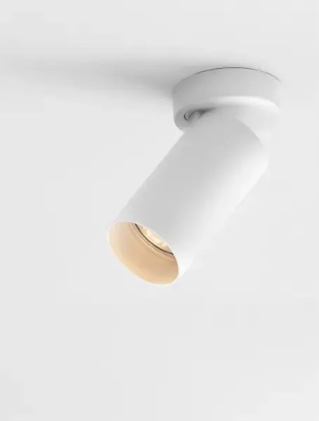 Minimalistické bodové svietidlo Oso Biela