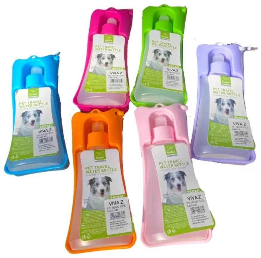 Nunbell Prenosná fľaša na vodu pre psov, 250 ml