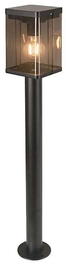 LED Vonkajšia solárna lampa so senzorom LED/2,5W/3,7V 3000K IP54 2000 mAh čierna