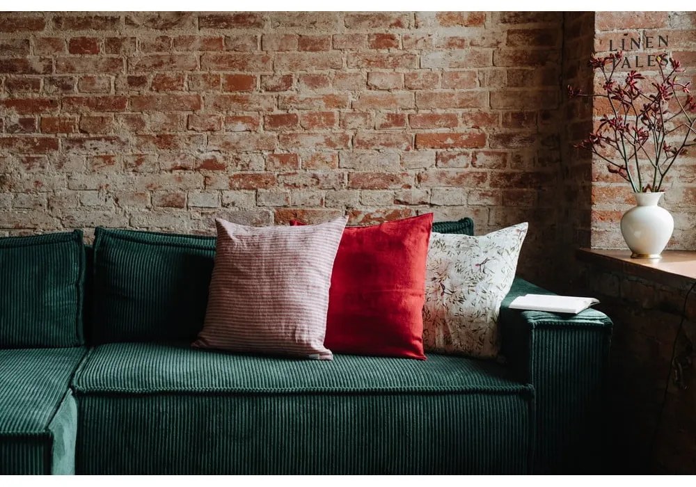 Obliečka na vankúš s vianočným motívom 40x60 cm – Linen Tales