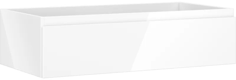 Mexen Orio, kúpeľňová skrinka 90 cm, 1 zásuvka, biela lesklá, 91A10-09023-1-BF00