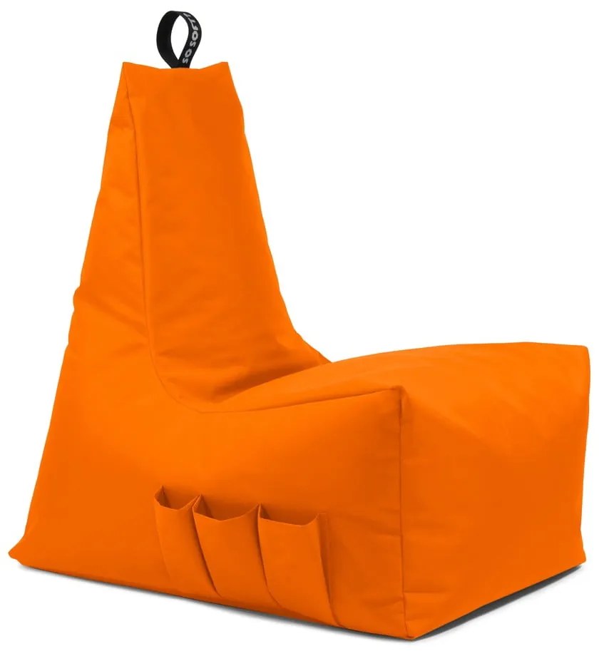 Oranžový sedací vak Icy Gamer XL – So Soft?