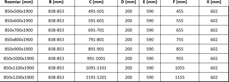 Mexen Roma, sprchovací kút 85 (dvere) x 80 (stena) cm, 6mm číre sklo, chrómový profil, 854-085-080-01-00