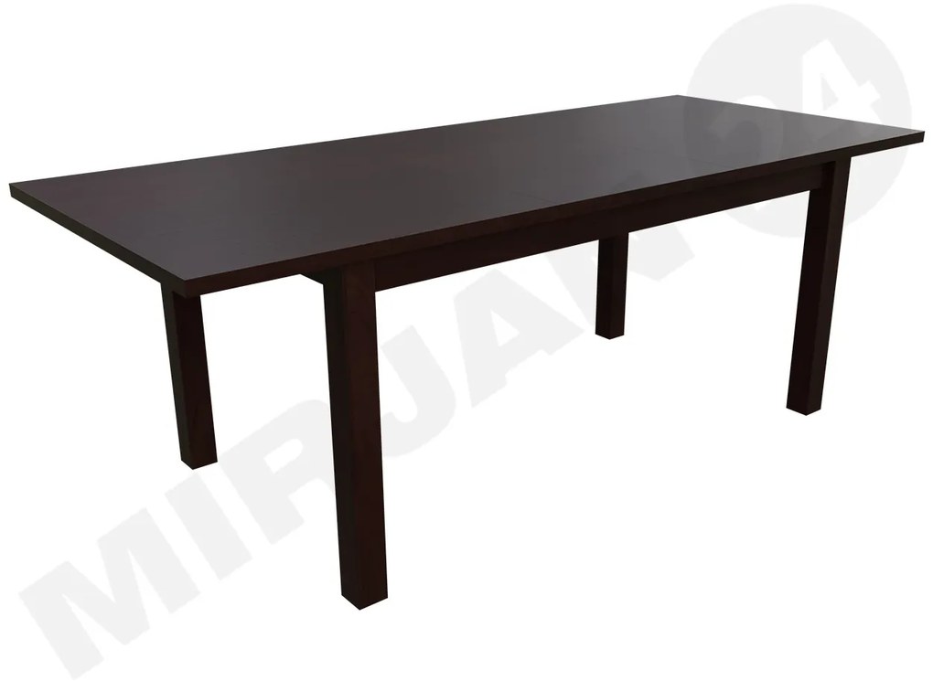 Rozkladací stôl A18 90x160x215, Morenie: wenge
