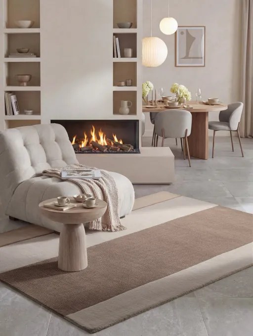 Koberec Villeroy & Boch 1888 Karola krémový / hnedý