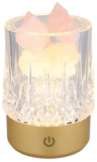 Globo 21044 - LED stmievateľná dotyková stolná lampa LIZZY LED/1W/5V 1200 mAh zl