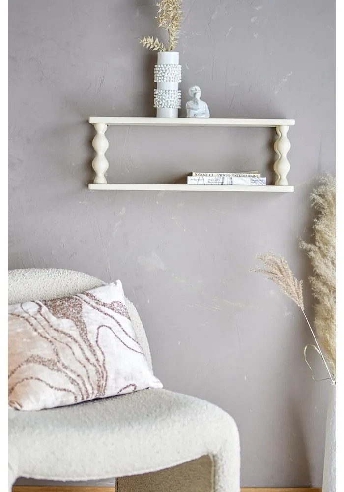 Biela poschodová polica 60 cm Salino – Bloomingville