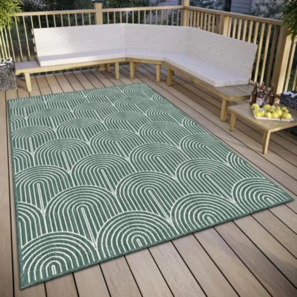 Zelený vonkajší koberec 160x230 cm Pangli Green – Hanse Home