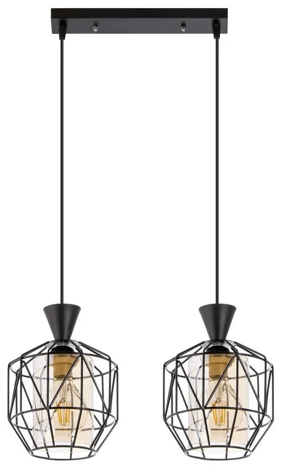 Luster na lanku 2xE27/60W/230V