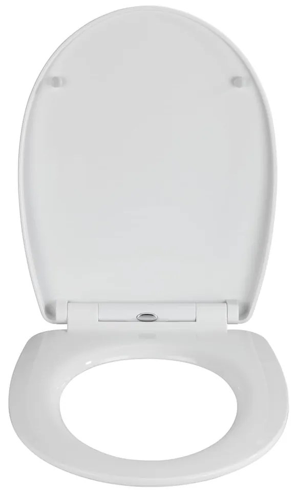 Čierne WC antikoro sedadlo Wenko Elephant