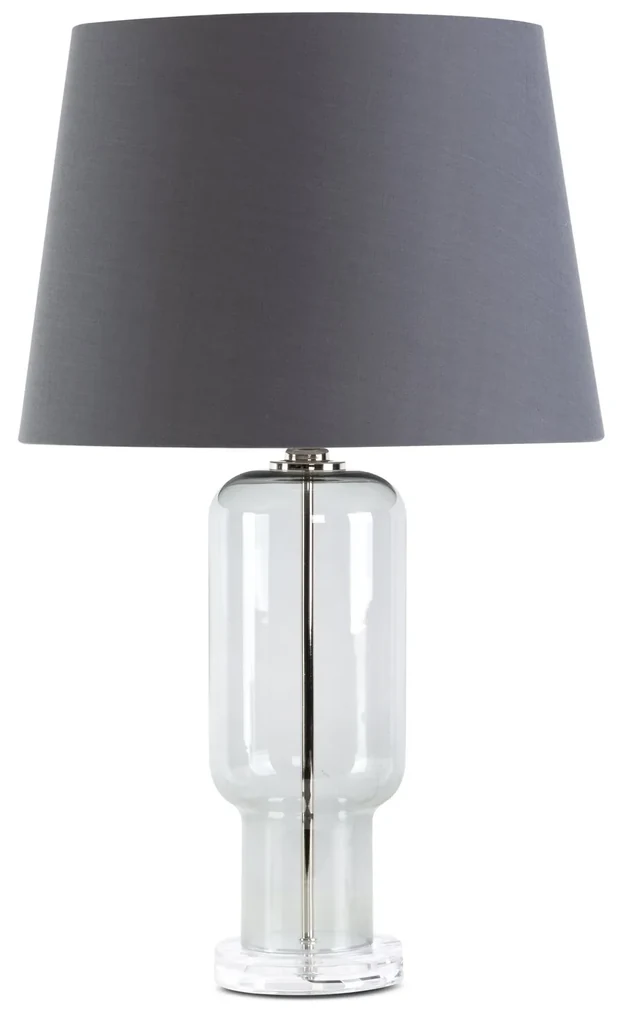 Stolná lampa Lila (02) 32x40x66 cm šedá