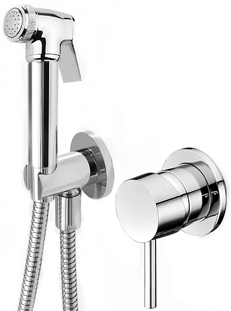 Gamma Roy, podomietková bidetová batéria, chrómová, GMA-BRYBPT-CH