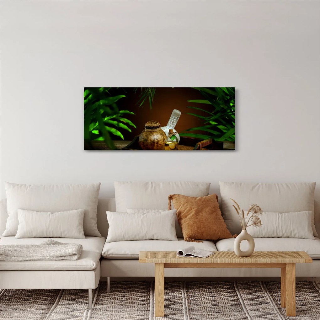 Obraz spa vecí (120x50 cm)