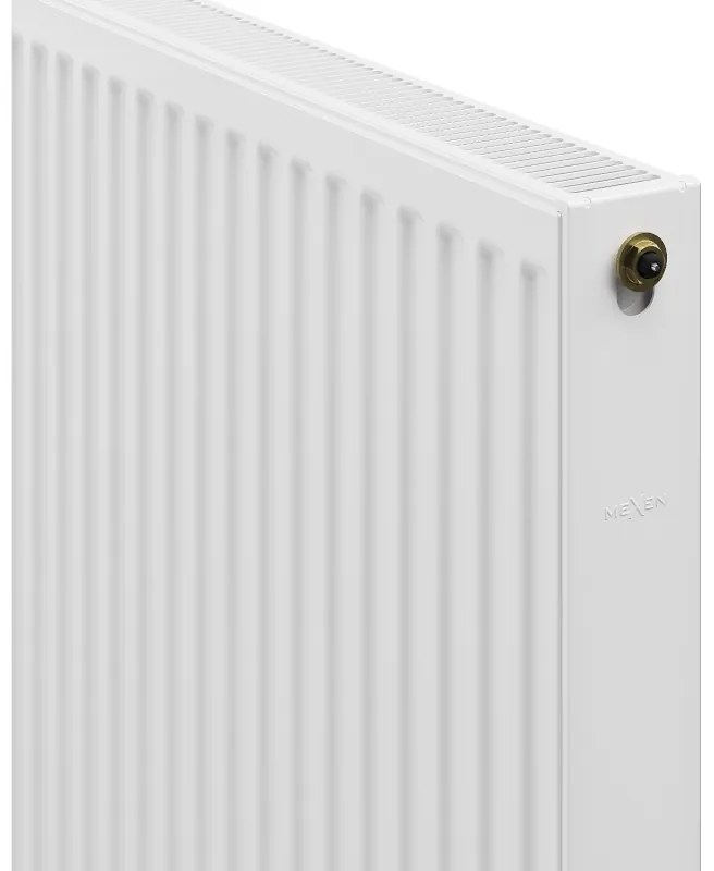 Mexen, Panelový radiátor Mexen CV21 300 x 600 mm, spodné pripojenie, 442 W, biely - W621-030-060-00