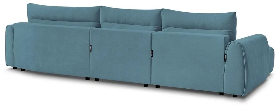 Modrá rohová pohovka Aden – Bobochic Paris