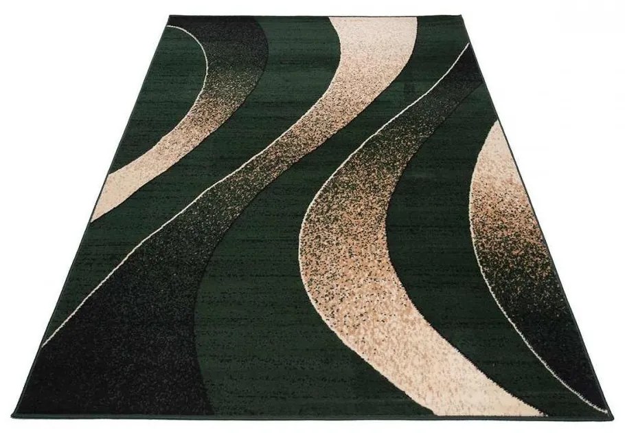 Kusový koberec PP Mel zelený 130x190cm