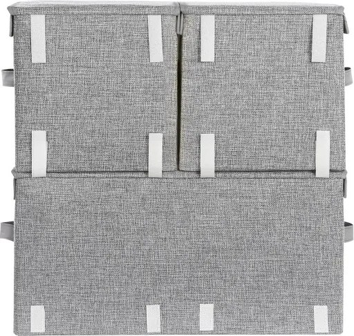Set stohovateľných boxov RLB12GY (3 ks)