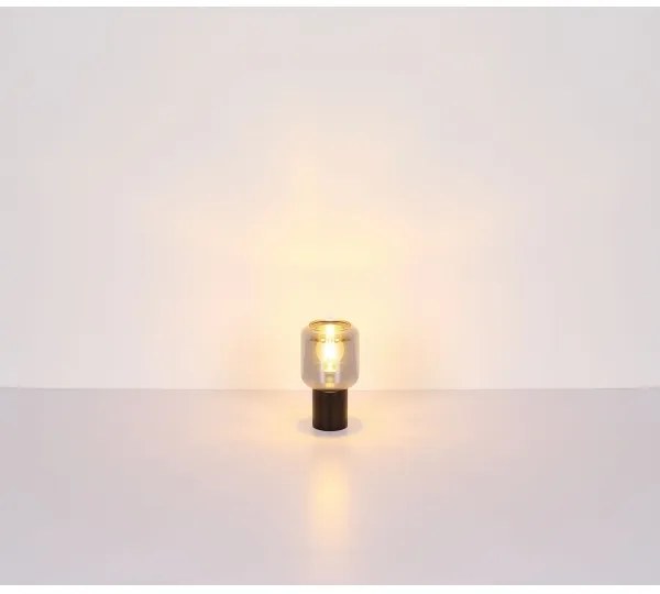 Globo 21004S - Stolná lampa NINJO 1xE27/40W/230V čierna