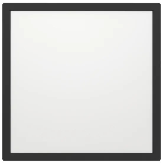 Eglo 901456-LED St. kúpeľ. svietidlo ROVITO-R 17,6W/230V 39x39cm IP44 čierna + DO