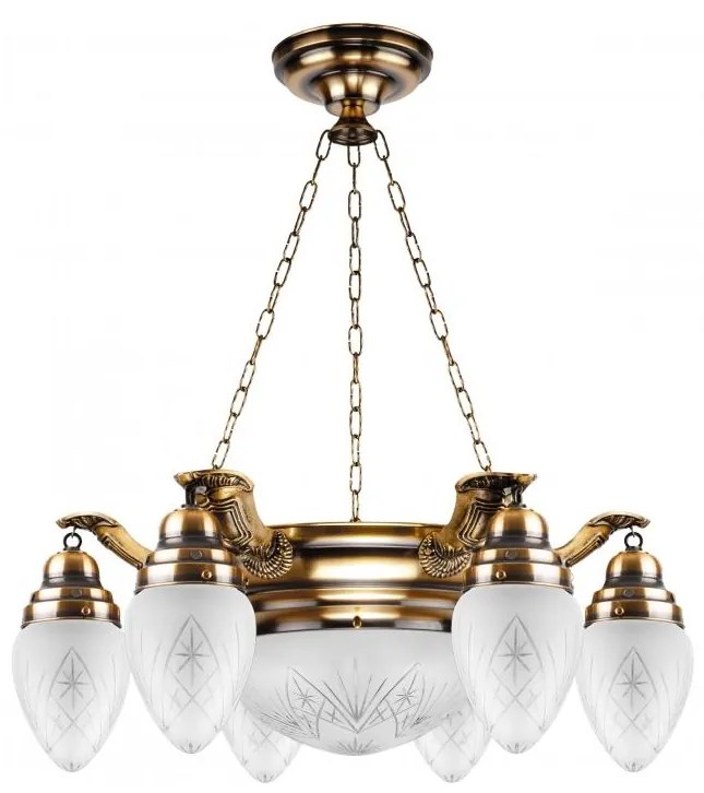 Luster AZERO AW50 / P 6xE27/60W + 1xE27/100W